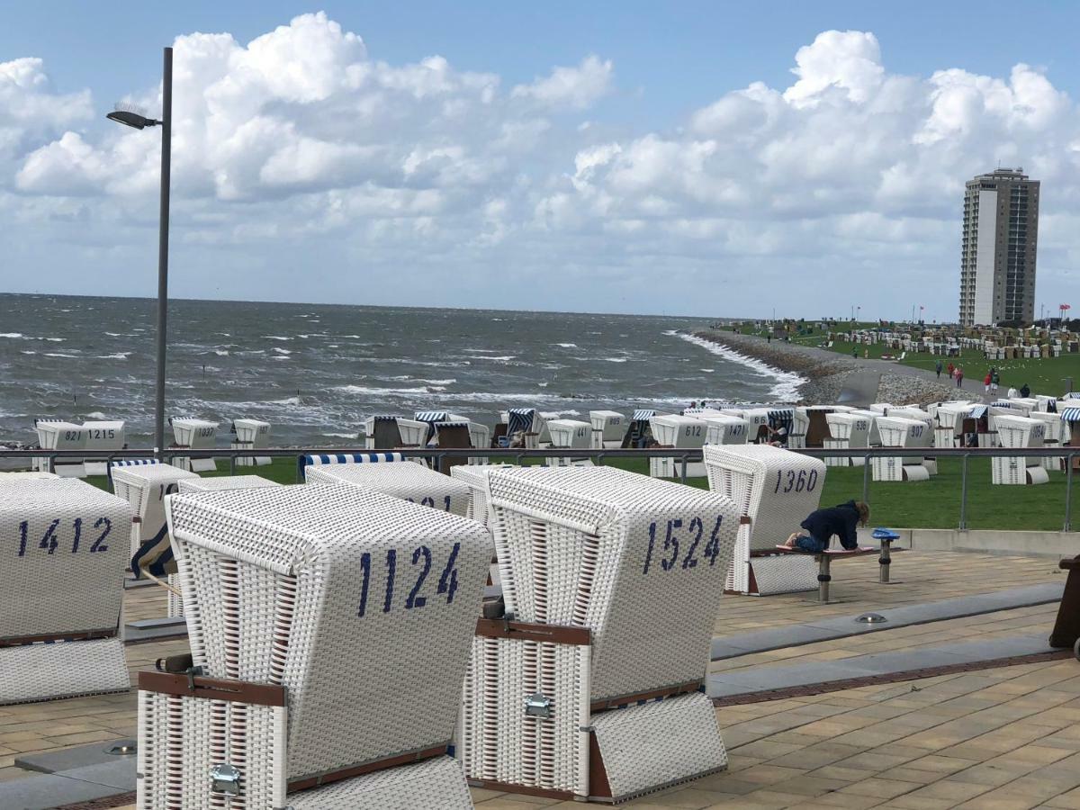 Fewo Buesum - Bella Mare - Nordseestrasse 3 Buitenkant foto